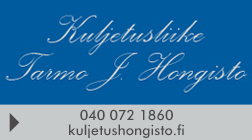 Kuljetusliike Tarmo J Hongisto logo